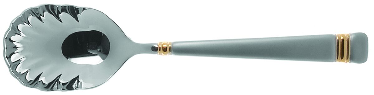 Golden Longwood-Matte Sugar Shell Spoon by Reed & Barton-1