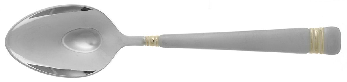 Golden Longwood-Matte Place/Oval Soup Spoon by Reed & Barton-1