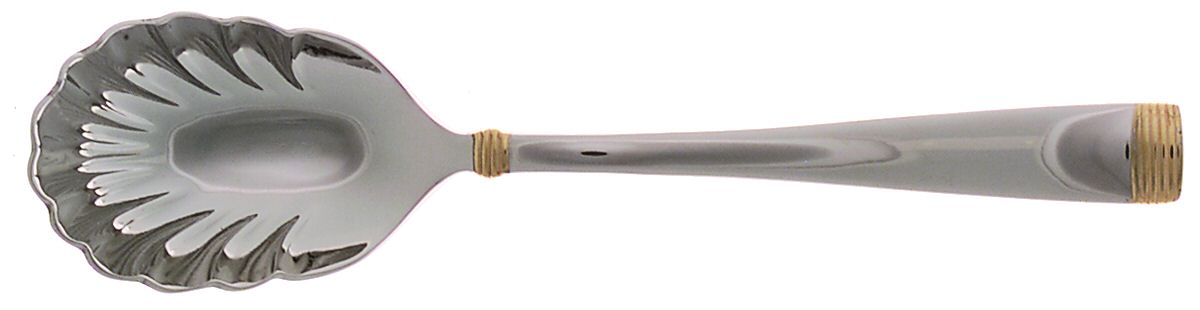 Golden Woodbridge Sugar Shell Spoon by Reed & Barton-1