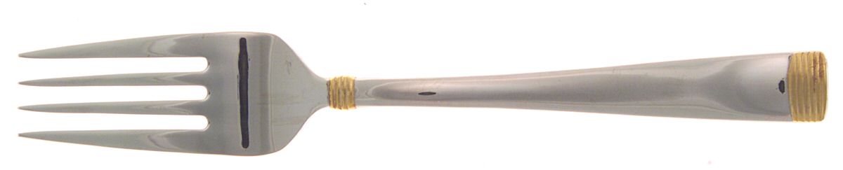 Golden Woodbridge Individual Salad Fork by Reed & Barton-1