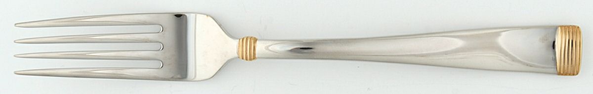 Golden Woodbridge Fork by Reed & Barton-1