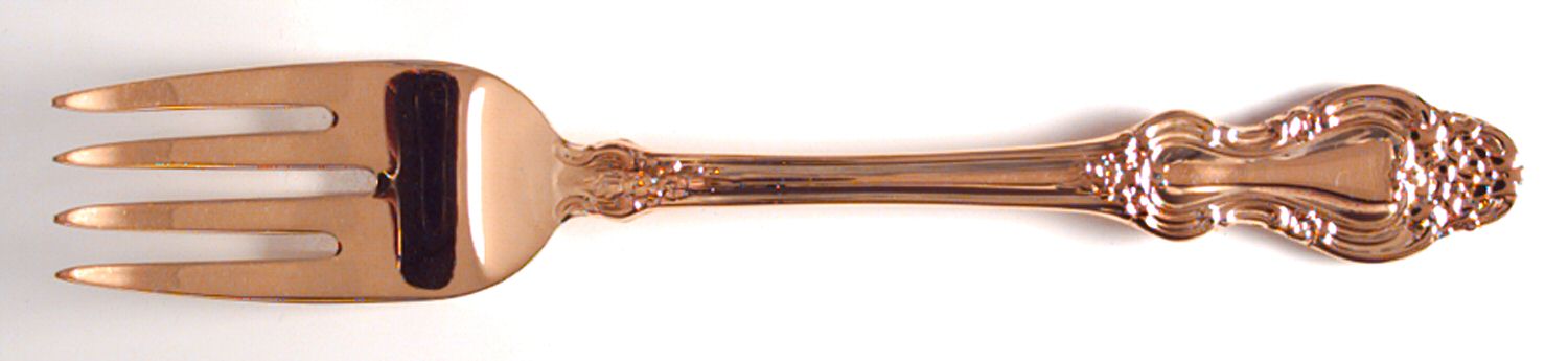 Gold Colonial French Individual Salad Fork by Reed & Barton-1