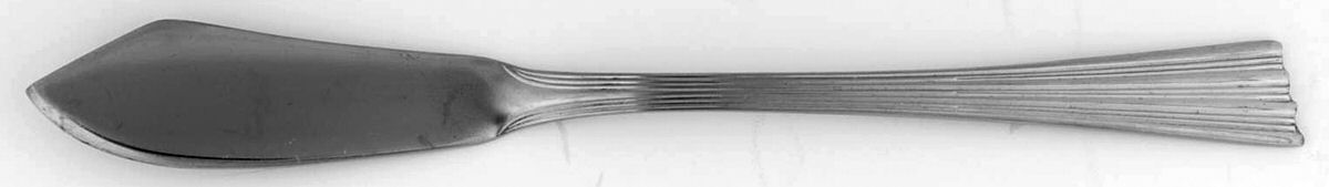 Corey (Stainless) Flat Handle Master Butter Knife by Revere Silver-1