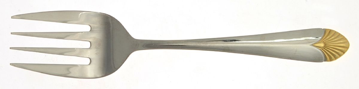 RGL13 Medium Solid Cold Meat Serving Fork by Royal Gallery-1