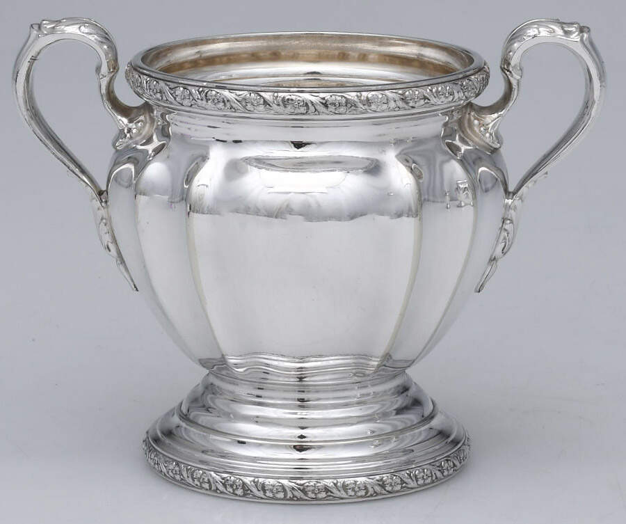 De Champlain (Silverplate, Hollowware) Mini Open Sugar Bowl by Reed & Barton-1