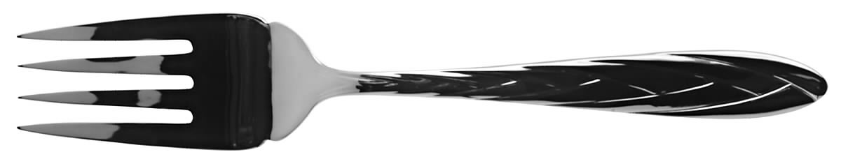 Vittoria (Stainless) Medium Solid Cold Meat Serving Fork by Roberts & Belk-1