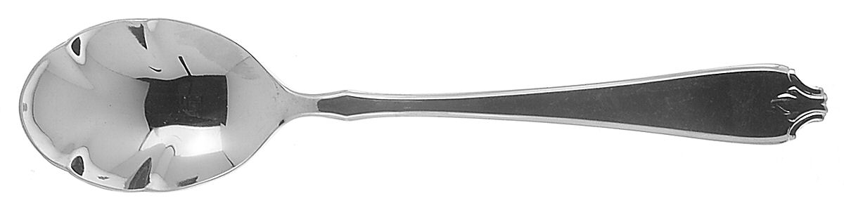 Fleur De Lis (Stainless) Sugar Shell Spoon by Roberts & Belk-1