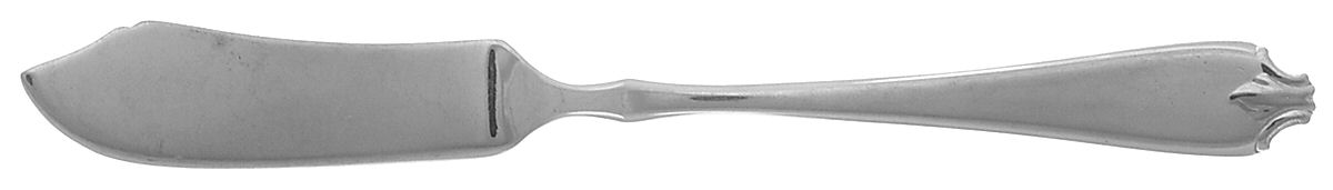 Fleur De Lis (Stainless) Flat Handle Master Butter Knife by Roberts & Belk-1