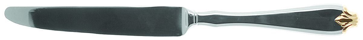 Gold Fleur De Lis (Stainless, Gold Acct) New French Hollow Knife by Roberts & Belk-1
