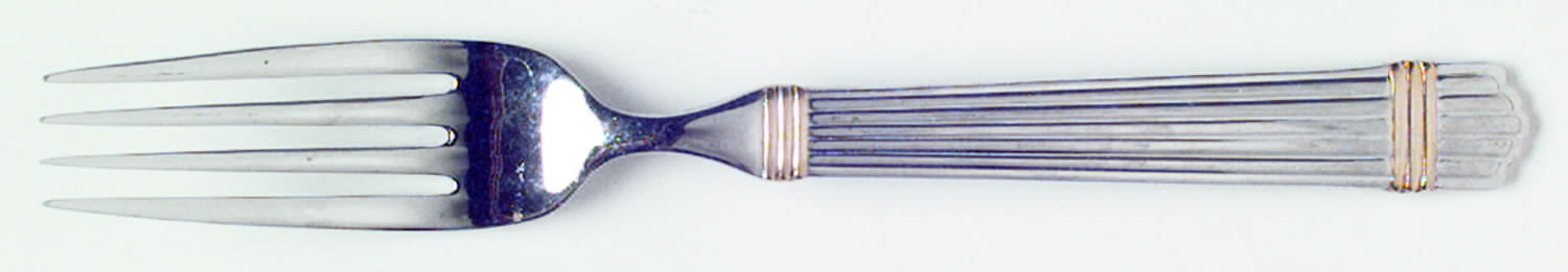 Gold Espirit (Stainless, Gold Acct) Fork by Roberts & Belk-1