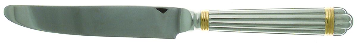 Gold Louvre (Stainless, Gold Acct) New French Hollow Knife by Retroneu-1