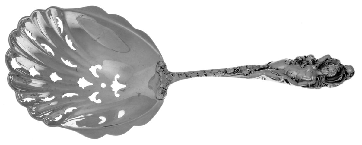 Love Disarmed (Sterling, Newer) Cracker Spoon by Reed & Barton-1