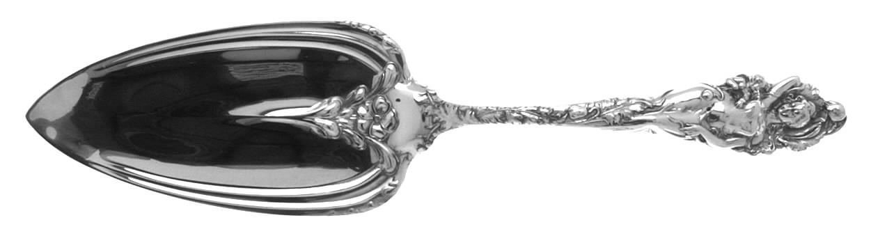 Love Disarmed (Sterling, Newer) Cake Server, Solid Piece by Reed & Barton-1