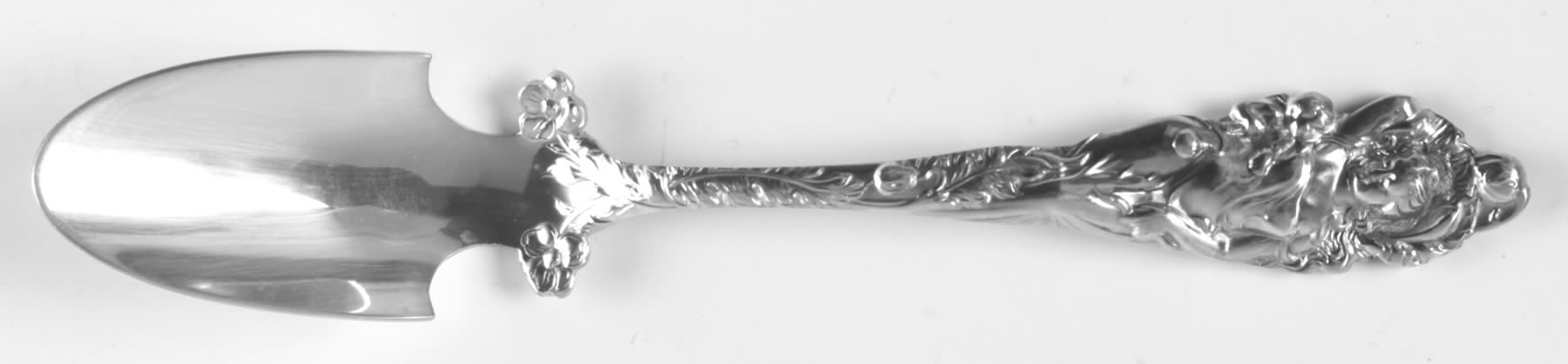Love Disarmed (Sterling, Newer) Solid Cheese Scoop by Reed & Barton-1