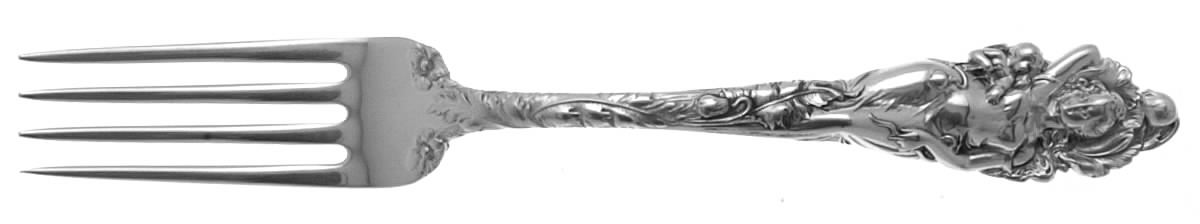 Love Disarmed (Sterling, Newer) Fork by Reed & Barton-1