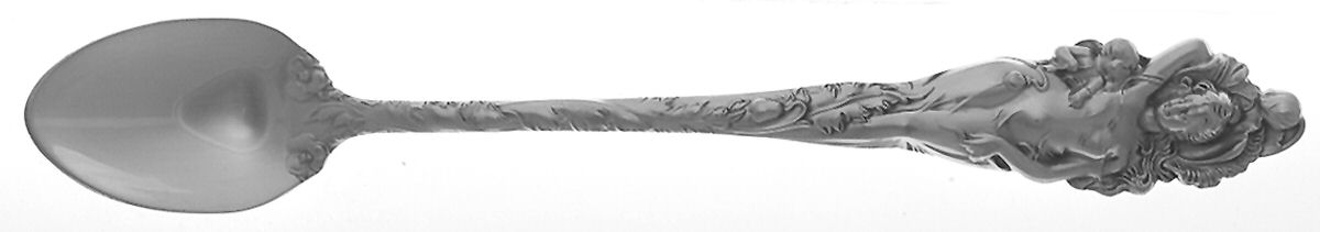 Love Disarmed (Sterling, Newer) Infant Feeding Spoon by Reed & Barton-1