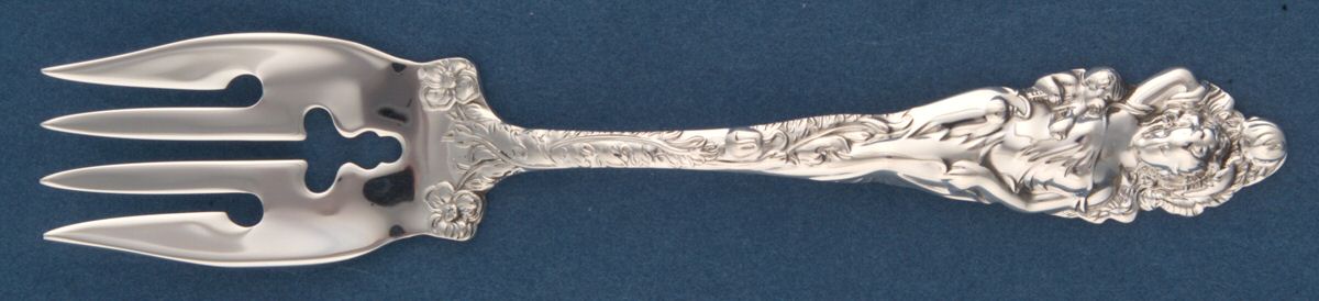 Love Disarmed (Sterling, Newer) Individual Salad Fork by Reed & Barton-1