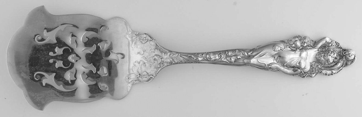 Love Disarmed (Sterling, Newer) Solid Toast Server by Reed & Barton-1