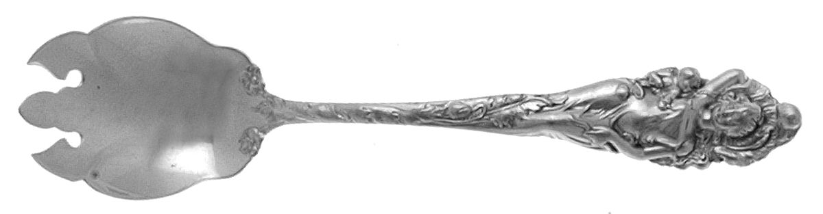 Love Disarmed (Sterling, Newer) Ice Cream Fork by Reed & Barton-1