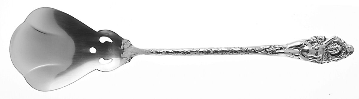 Love Disarmed (Sterling, Newer) Large Lettuce Serving Spoon by Reed & Barton-1