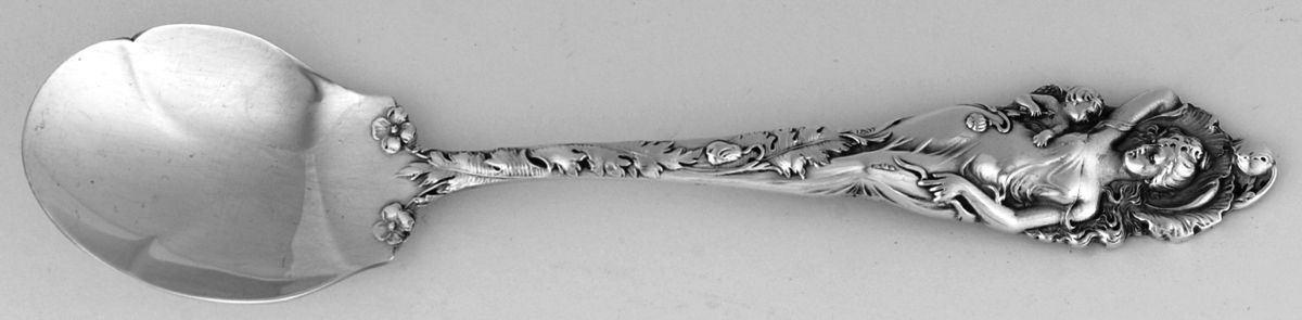 Love Disarmed (Sterling, Newer) Ice Cream Spoon Individual by Reed & Barton-1