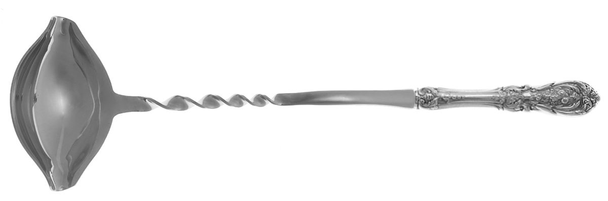 Francis I (Sterling, "Reed & Barton") Punch Ladle with Stainless Bowl HC by Reed & Barton-1