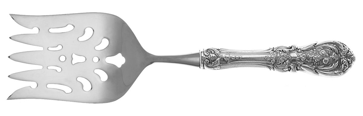Francis I (Sterling, "Reed & Barton") Fish Serving Fork with Stainless Tines HC by Reed & Barton-1