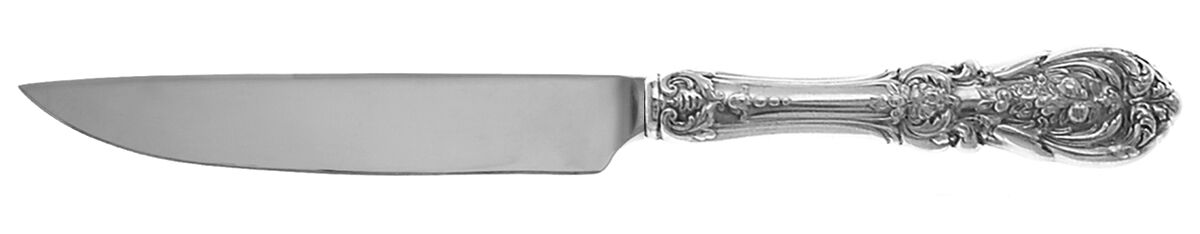 Francis I (Sterling, "Reed & Barton") Steak Knife Individual Hollow, No Serrate HC by Reed & Barton-1