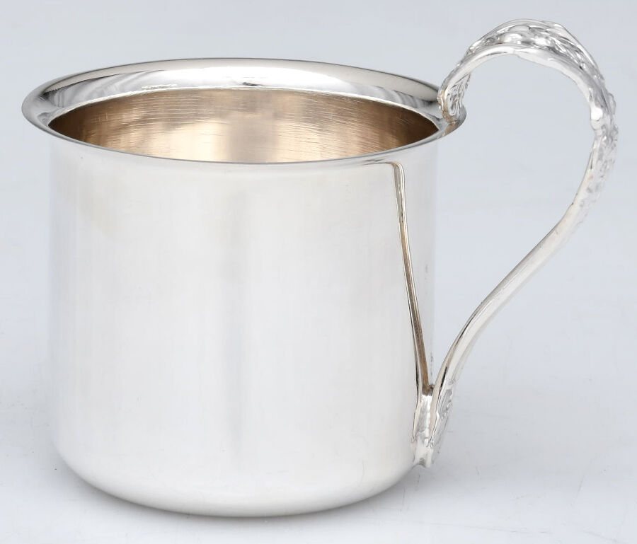 Francis I (Sterling, "Reed & Barton") Baby Cup with Plated Cup and Sterling Handle HC by Reed & Barton-1