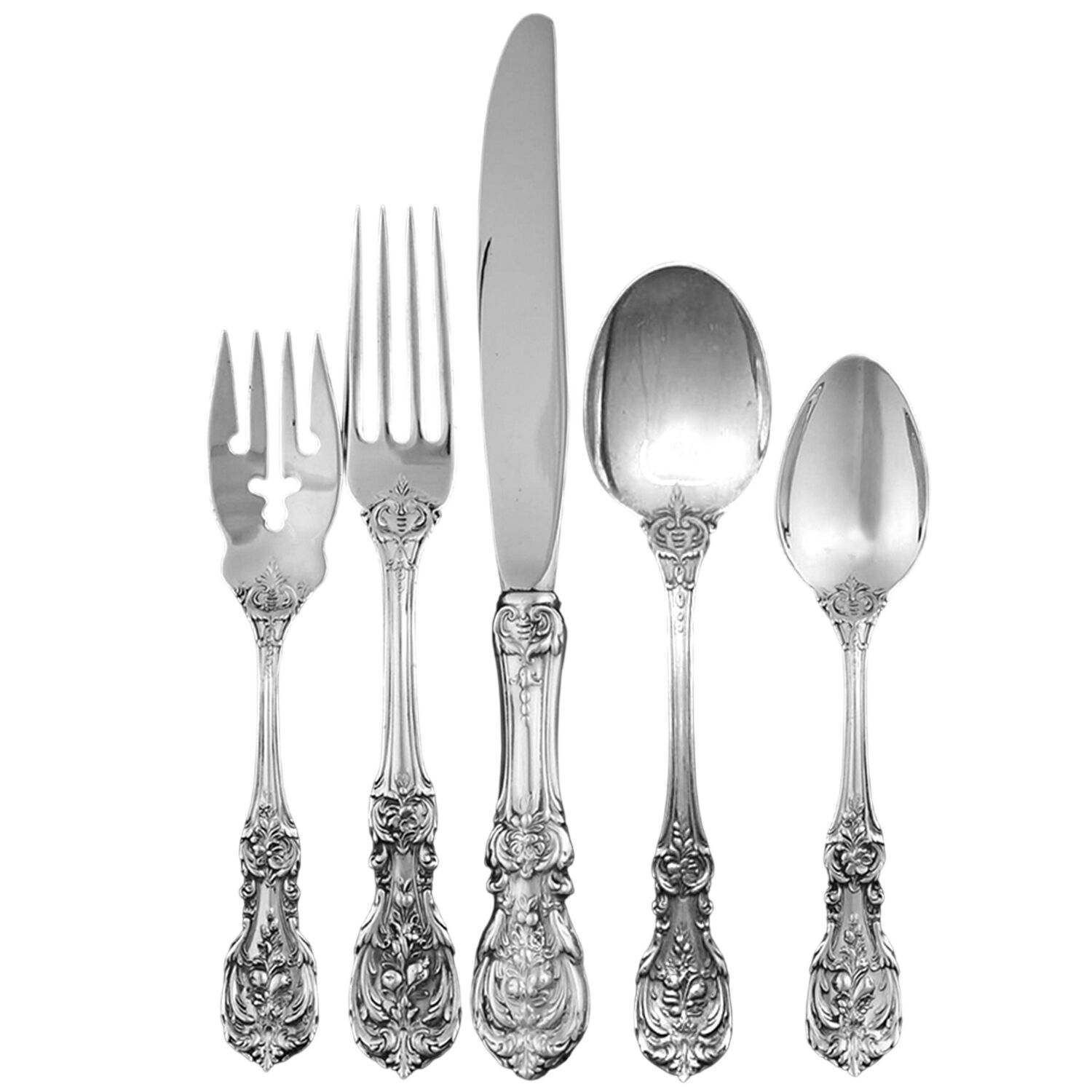 Francis I (Sterling, "Reed & Barton") 40  Piece Estate Set by Reed & Barton-1