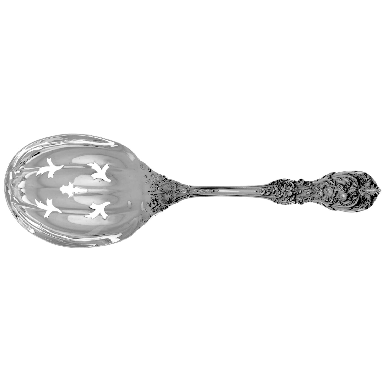 Francis I (Sterling, "Reed & Barton") Ice Serving Spoon Large by Reed & Barton-1