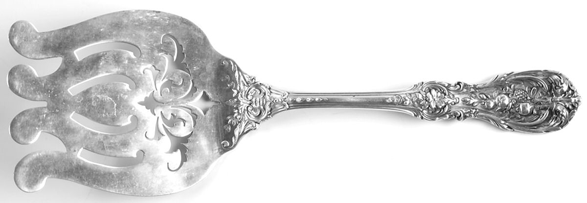 Francis I (Sterling, "Reed & Barton") Large Solid Asparagus Serving Fork by Reed & Barton-1