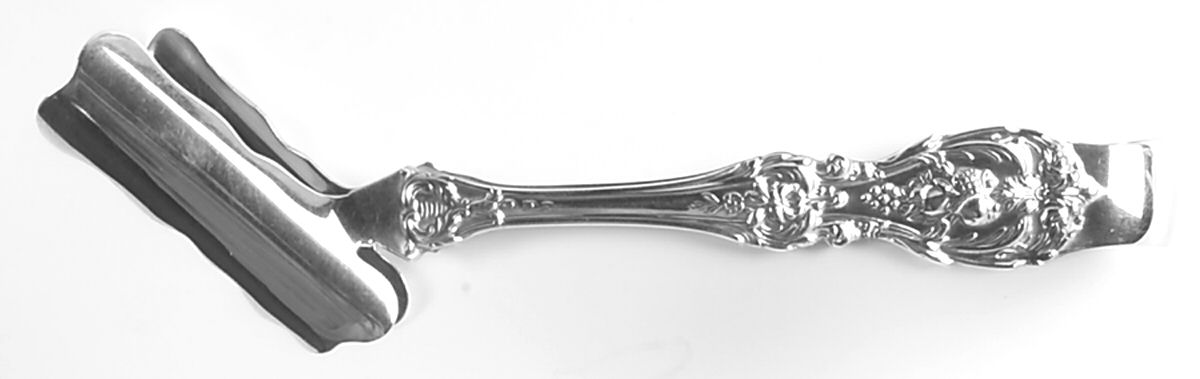 Francis I (Sterling, "Reed & Barton") Solid Individual Asparagus Tongs by Reed & Barton-1
