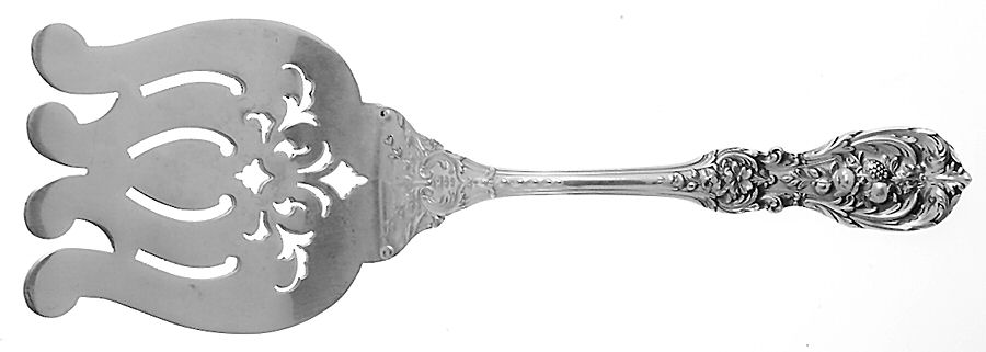 Francis I (Sterling, "Reed & Barton") Large Solid Anniversary Asparagus Serving Fork by Reed & Barton-1