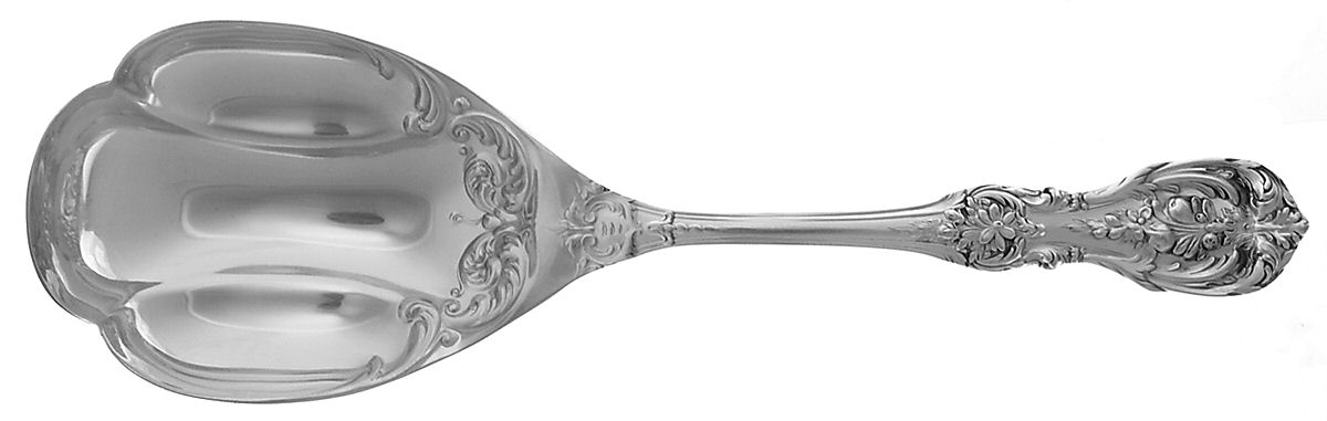 Francis I (Sterling, "Reed & Barton") Anniversary Berry-Casserole Spoon-Fluted Bowl by Reed & Barton-1