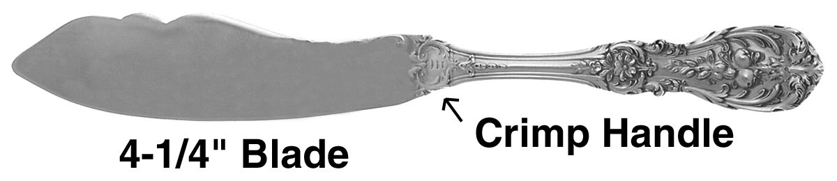Francis I (Sterling, "Reed & Barton") Individual Solid Fish Knife by Reed & Barton-1