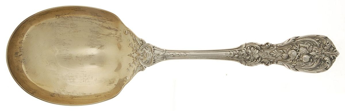 Francis I (Sterling, "Reed & Barton") Solid Salad Serving Spoon by Reed & Barton-1