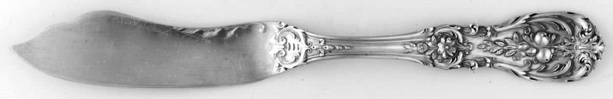Francis I (Sterling, "Reed & Barton") Flat Handle Master Butter Knife by Reed & Barton-1