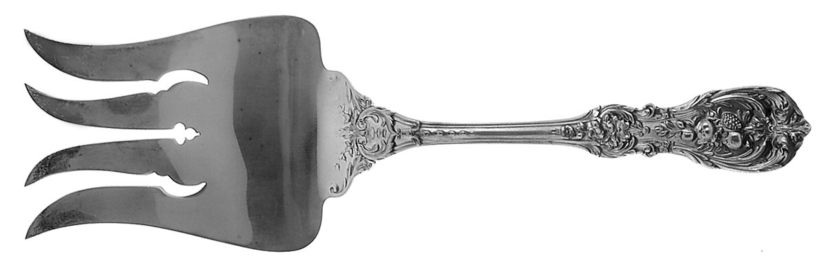 Francis I (Sterling, "Reed & Barton") Large Solid Fish Serving Fork by Reed & Barton-1