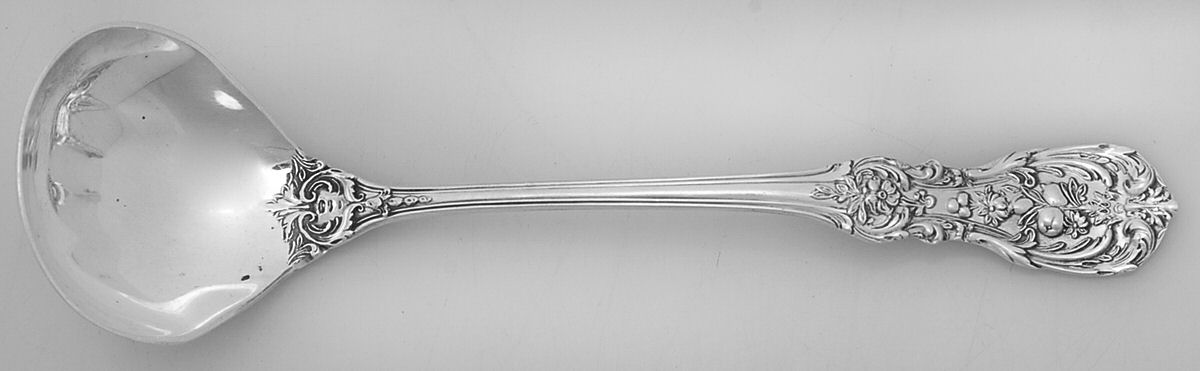 Francis I (Sterling, "Reed & Barton") Solid Piece Cream Ladle by Reed & Barton-1