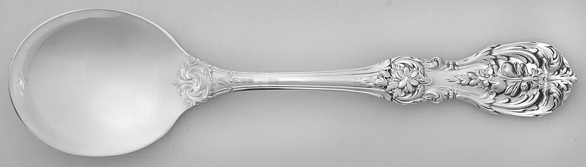 Francis I (Sterling, "Reed & Barton") Round Bowl Soup Spoon (Gumbo) by Reed & Barton-1