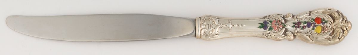 Francis I (Sterling, "Reed & Barton") Enameled Modern Hollow Knife by Reed & Barton-1