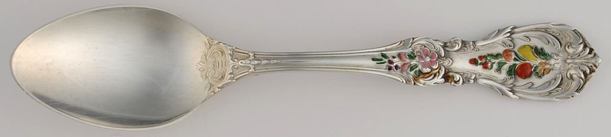 Francis I (Sterling, "Reed & Barton") Enameled Teaspoon by Reed & Barton-1