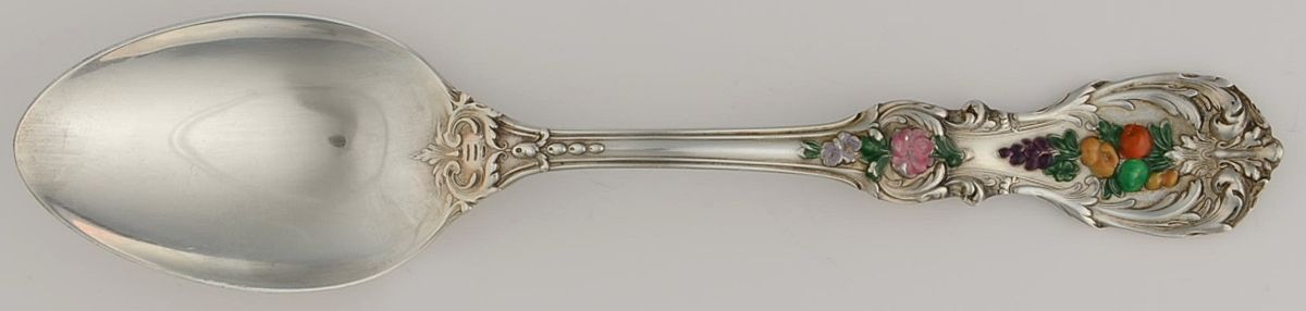 Francis I (Sterling, "Reed & Barton") Enameled Tablespoon (Serving Spoon) by Reed & Barton-1