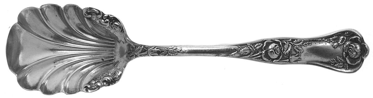 Beauty Rose Sugar Shell Spoon by Royal Plate -1