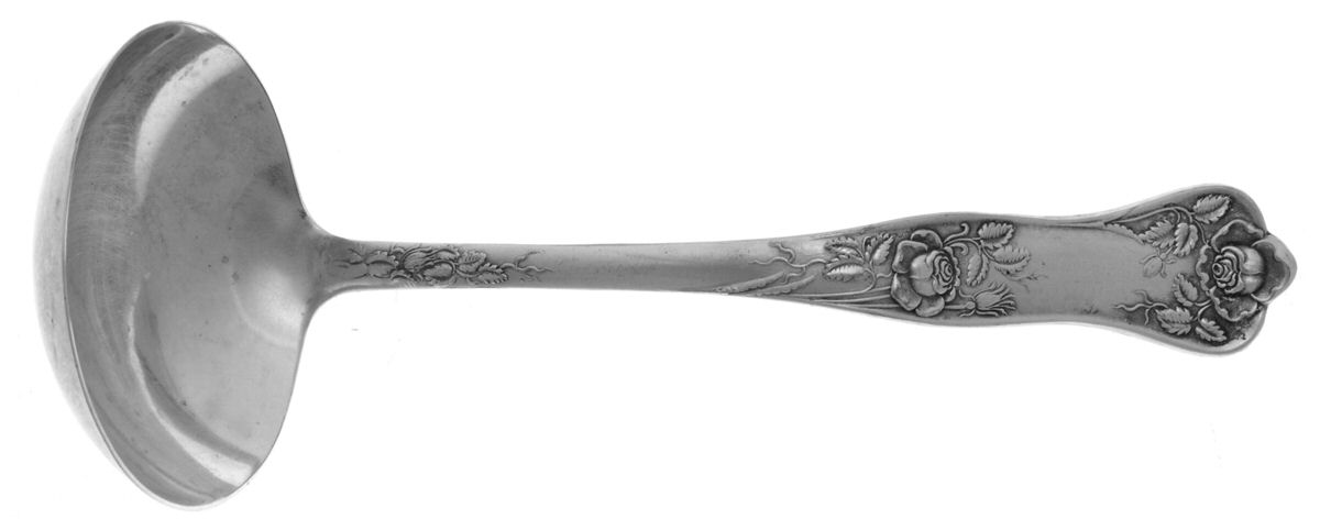 Beauty Rose Solid Gravy Ladle by Royal Plate -1