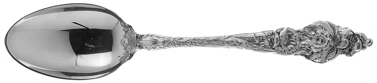 Les Six Fleurs (Sterling) Tablespoon (Serving Spoon) by Reed & Barton-1