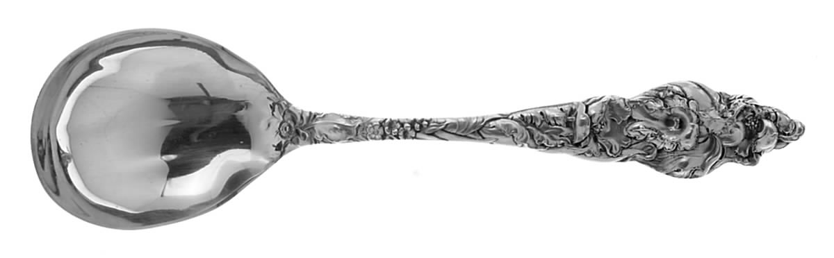 Les Six Fleurs (Sterling) Sugar Spoon by Reed & Barton-1