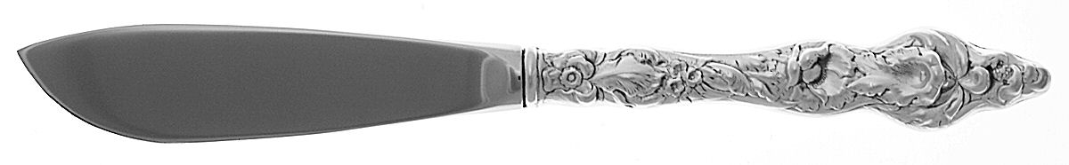 Les Six Fleurs (Sterling) Hollow Handle Master Butter Knife by Reed & Barton-1