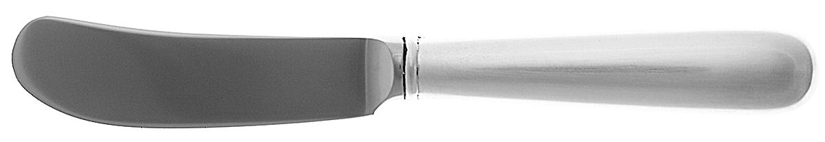 Old English Antique (Reed&Barton, Strl) Butter Spreader Hollow Hdl-Paddle/Stainless Blade by Reed & Barton-1